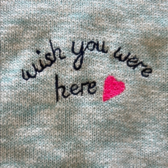 Light Blue Graphic Sweater - Picture 5 of 9